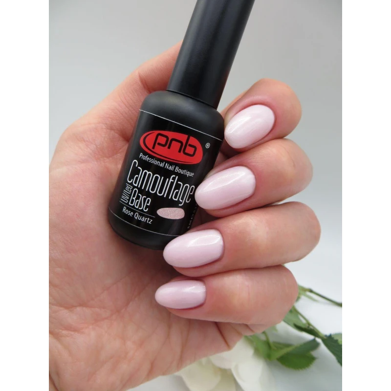 Камуфлююча база PNB, 17 мл, рожевий кварц
