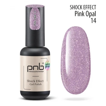 Гель лак PNB Shock Effect, Pink Opal 14 Гель лак PNB Shock Effect, Pink Opal 14