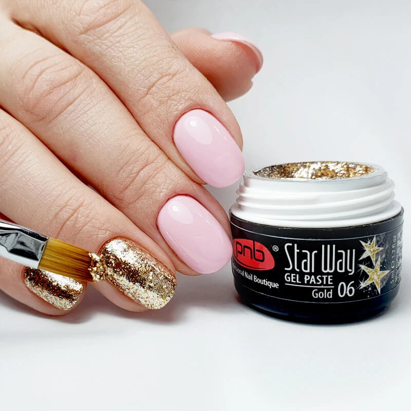 Гель паста PNB «Star Way», 06 Золото, 5 мл