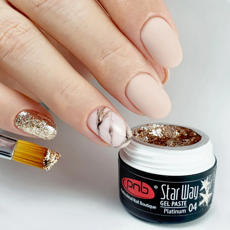 Гель паста PNB «Star Way», 04 Платина, 5 мл
