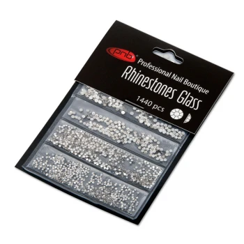 Стразы PNB Кристалл, микс размеров, стекло Стразы PNB Кристалл, микс размеров, стекло