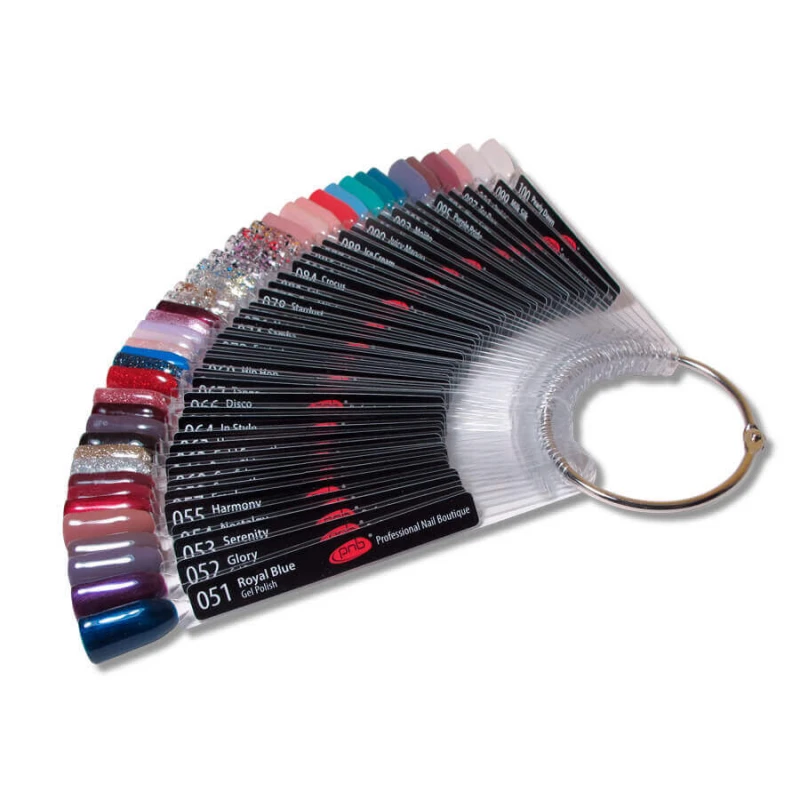 Палітра PNB на типсах (001-295 колір) за тональністю