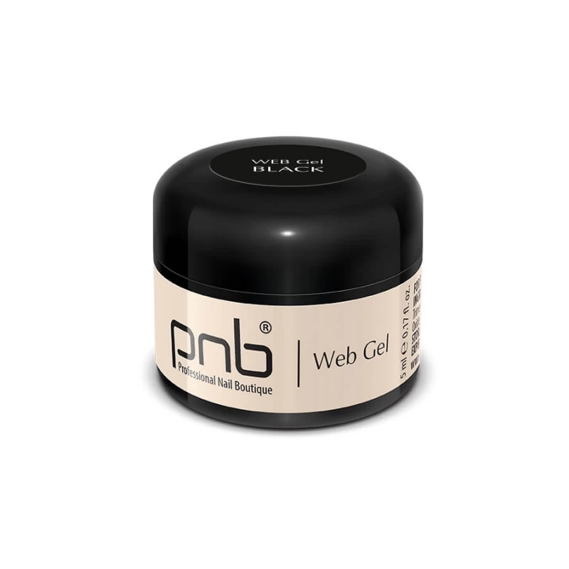 Гель павутинка чорний  PNB / UV/LED WebGel  Black