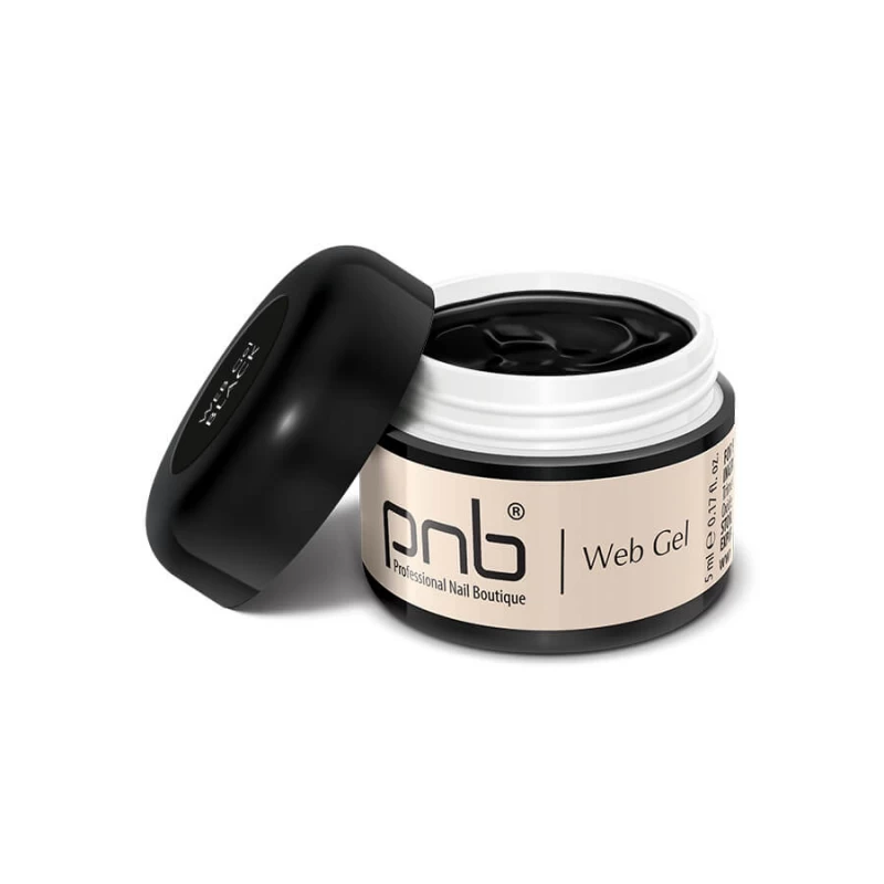 Гель павутинка чорний  PNB / UV/LED WebGel  Black
