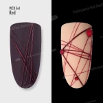 Гель павутинка червоний PNB / UV / LED Web Gel Red
