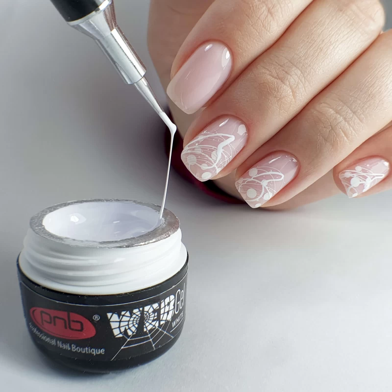 Гель павутинка білий PNB / UV/LED WebGel White