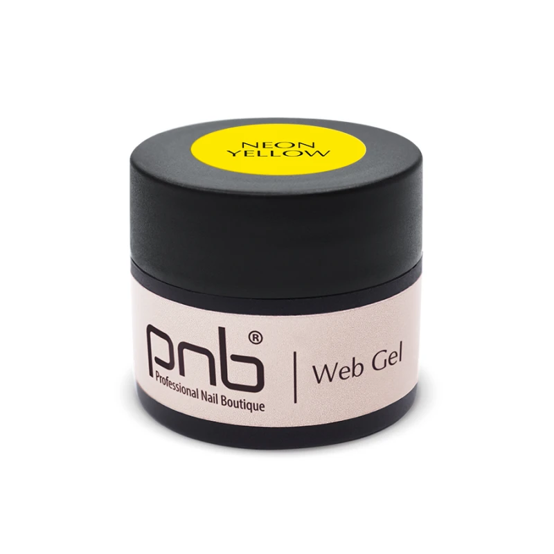 Гель павутинка PNB жовта, неон