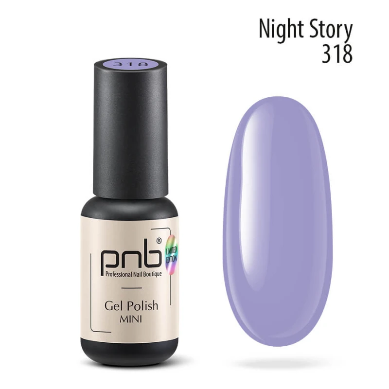 Гель лак PNB mini 318, 4 мл